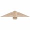 Ekena Millwork Eugene Smooth Timber Gable Bracket, Douglas Fir, 36"W x 7"H x 1 1/2"D x 5 1/2"F, 5/12 Pitch GBW036X07X0206EUG00SDF - alternate 1
